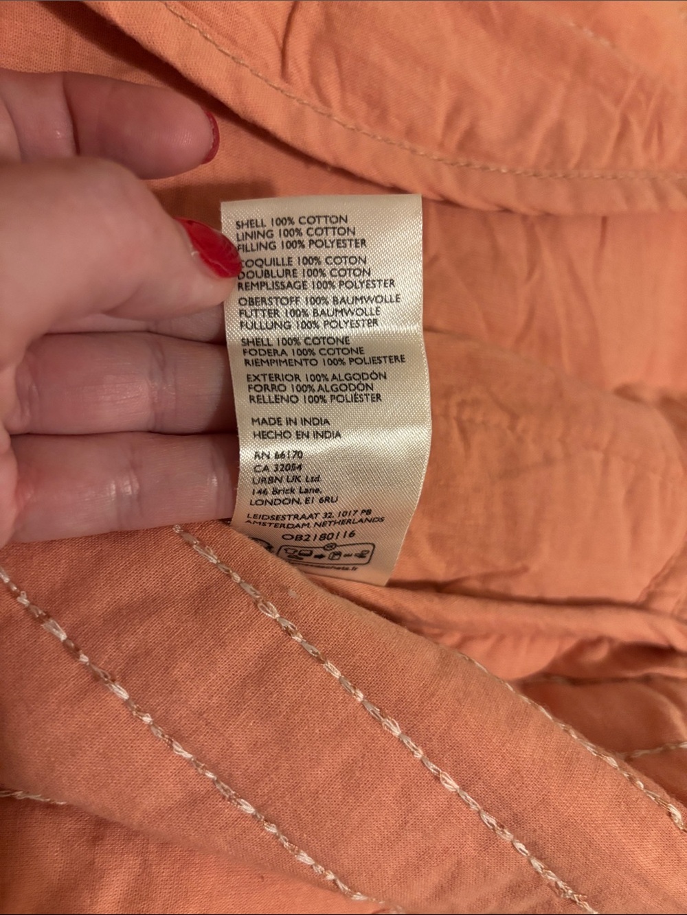 Free People Alexie Print Boxy Quilted Jacket-Size Medium MSRP $198 - Picture 11 of 11